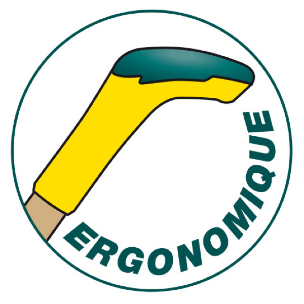 Râteau LEBORGNE 14 dents droites batipro manche bois certifié PEFC 100% + poignée ergonomique - 376103