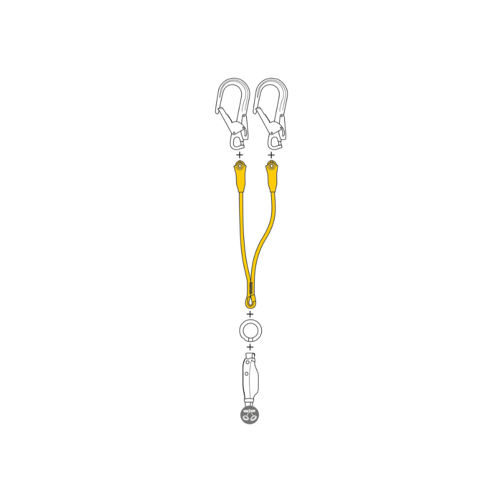 Longe JANE-Y 100 cm PETZL - L051AA01