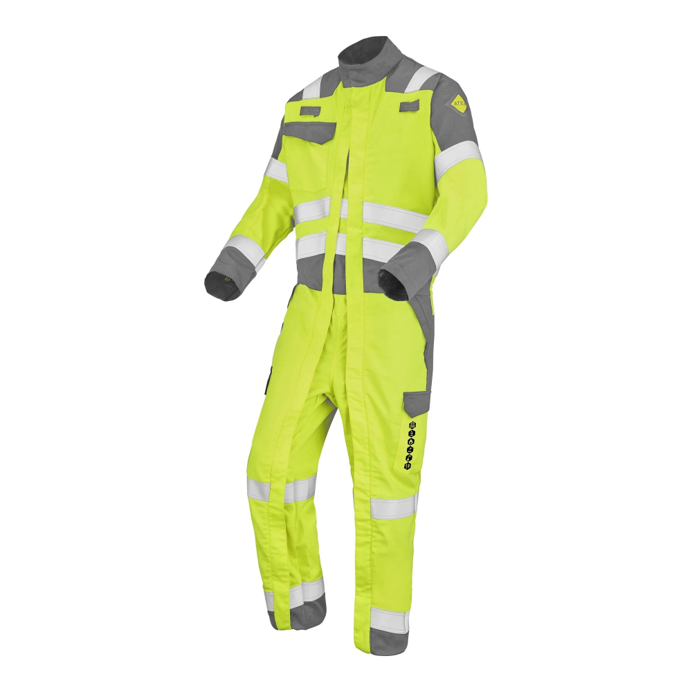 COMBINAISON 2 ZIP ATEX HV 320 XP NEVADO JAUNE FLUO/GRIS ACIER CEPOVETT - 22-9J72-3004-706