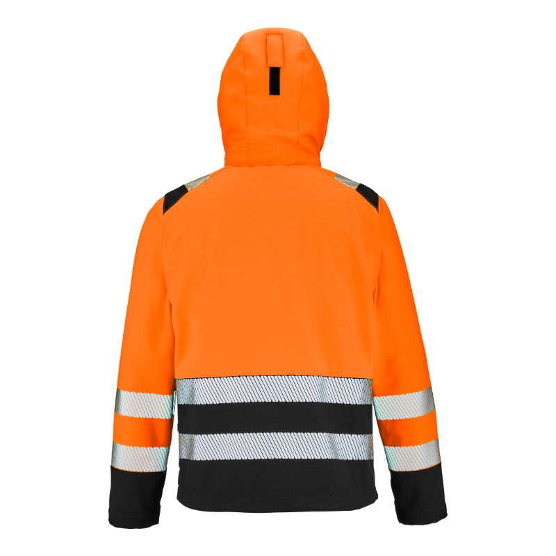 VESTE SOFTSHELL TATRAS XP ORANGE FLUO / NOIR - CEPOVETT - 22-9S22PI-2073