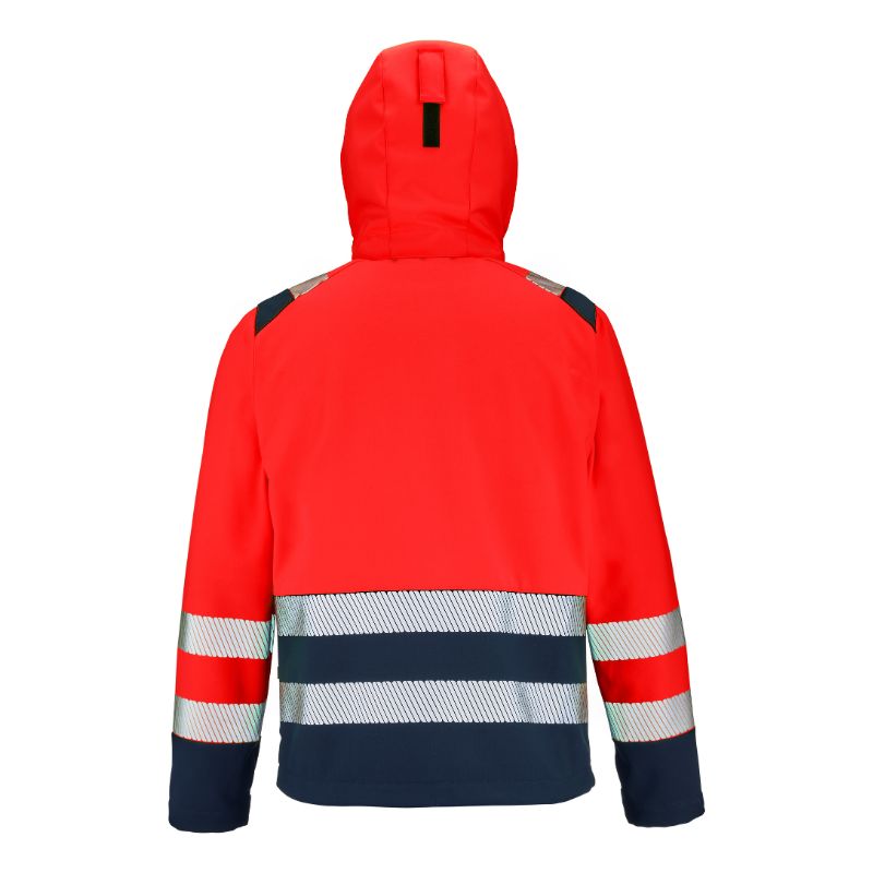 VESTE SOFTSHELL TATRAS XP ROUGE FLUO / NAVY - CEPOVETT - 22-9S22PI-6702