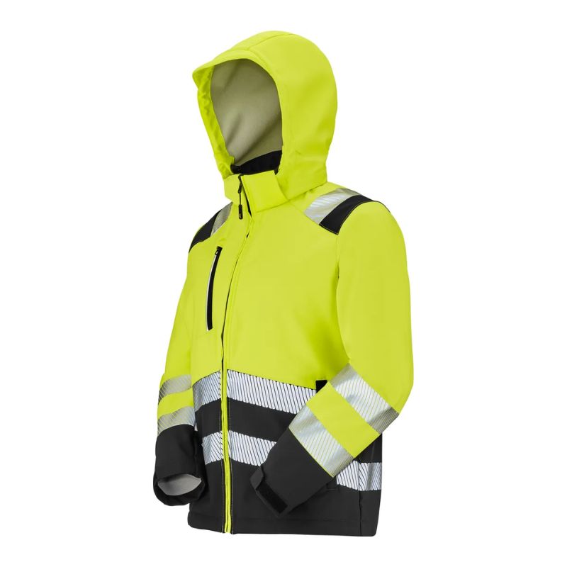 VESTE SOFTSHELL TATRAS XP JAUNE FLUO / NOIR - CEPOVETT - 22-9S22PI-750