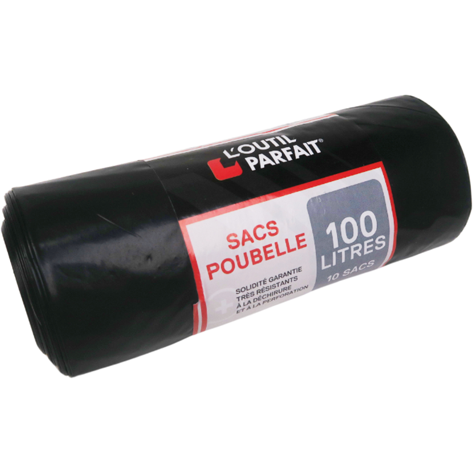 Sac poubelle 100L Épaisseur 55 Microns L'OUTIL PARFAIT - 1039000
