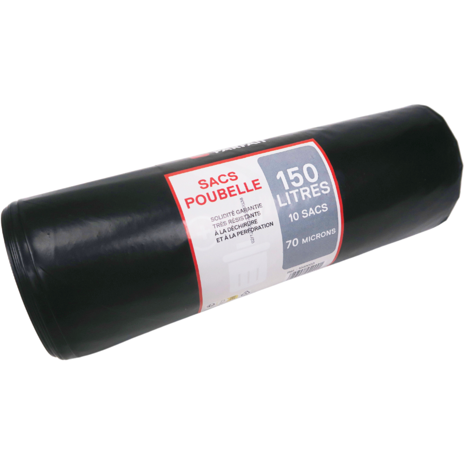Sac poubelle 150L Épaisseur 70 Microns L'OUTIL PARFAIT - 1040000