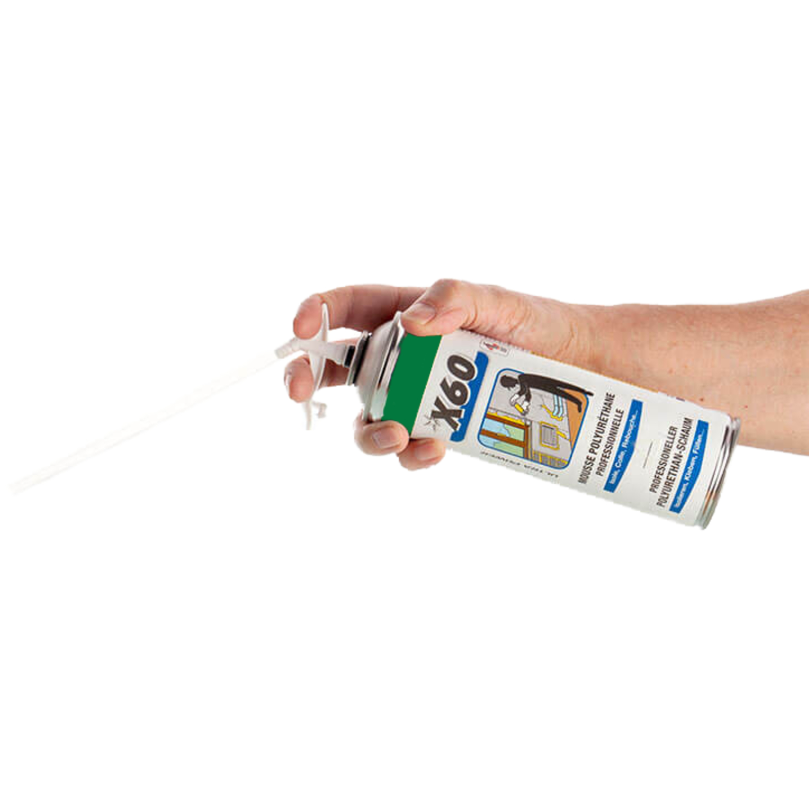 Mousse polyuréthane Expansive Contenance 650 ml L'OUTIL PARFAIT - 111000