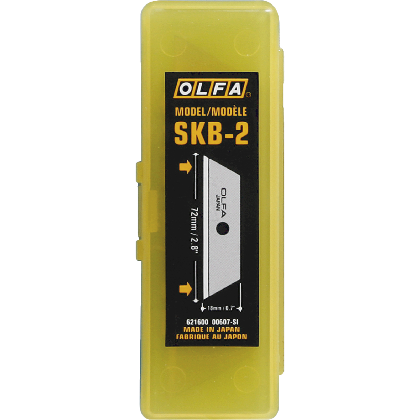 Lame trapèze SKB-2 Étui de 5 lames L'OUTIL PARFAIT - 201000
