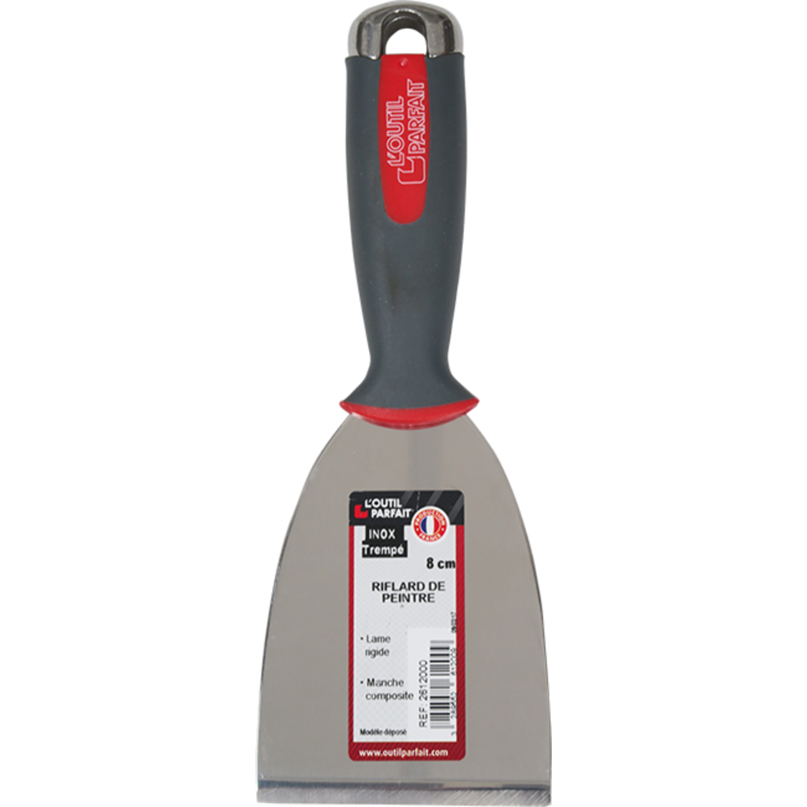 Riflard de Peintre ALU-CHOC Taille 8 cm L'OUTIL PARFAIT - 2612000