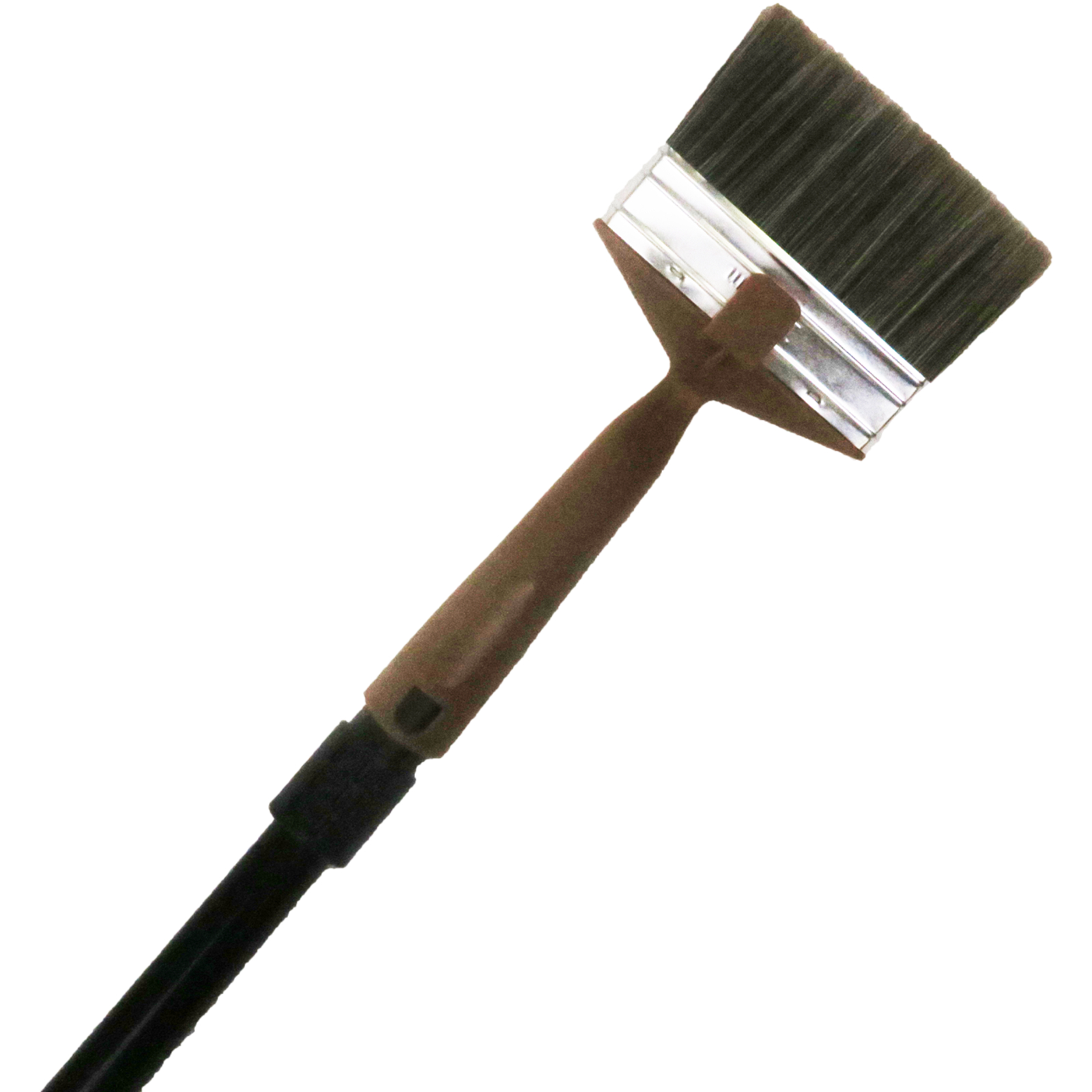 Kit Brosse Lasure coudée sur perche Taille 120 Sortie Fibres 60 mm L'OUTIL PARFAIT - 2848120