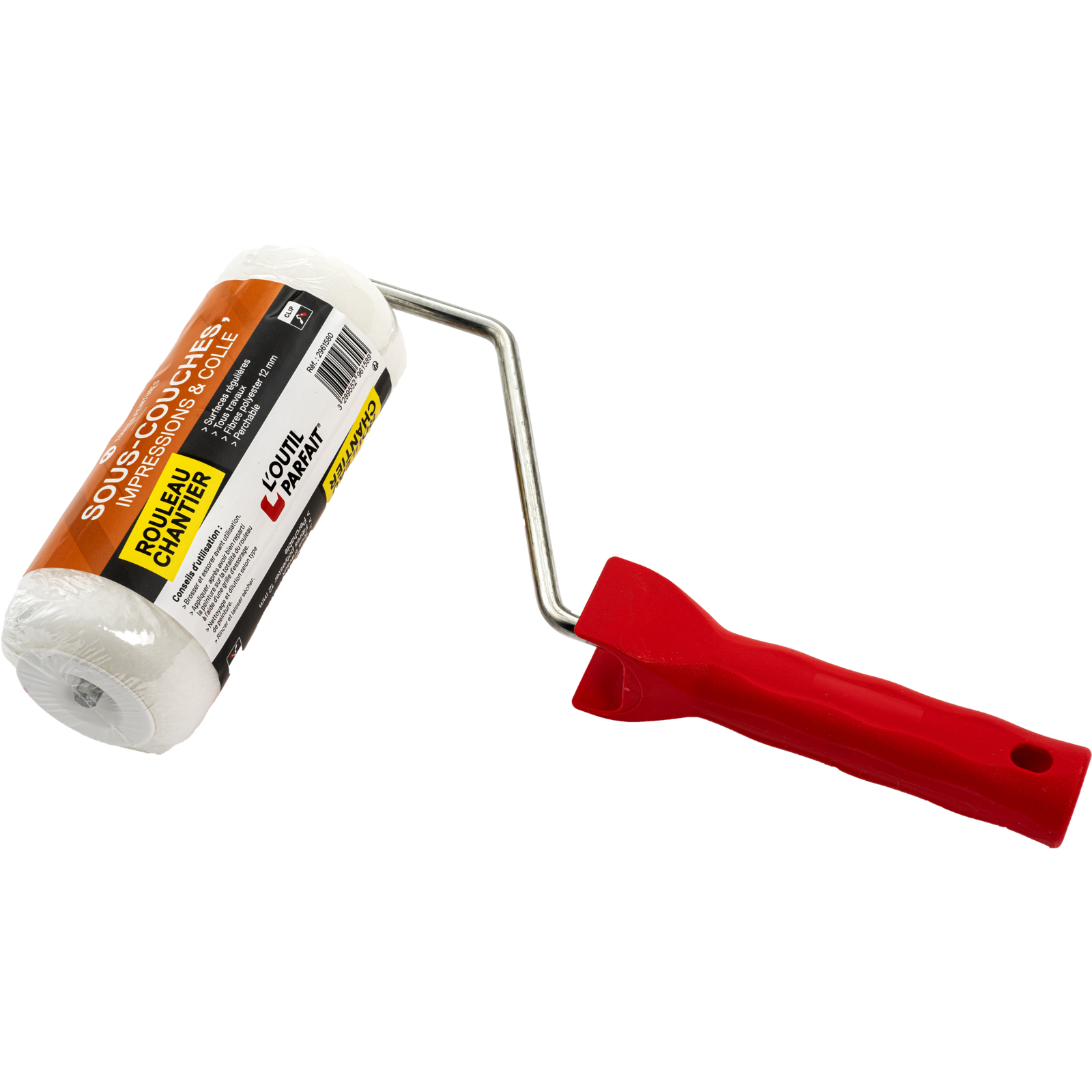 Rouleau pour sous-couches, impressions et colles Taille 180 mm Poignée PP L'OUTIL PARFAIT - 2961580