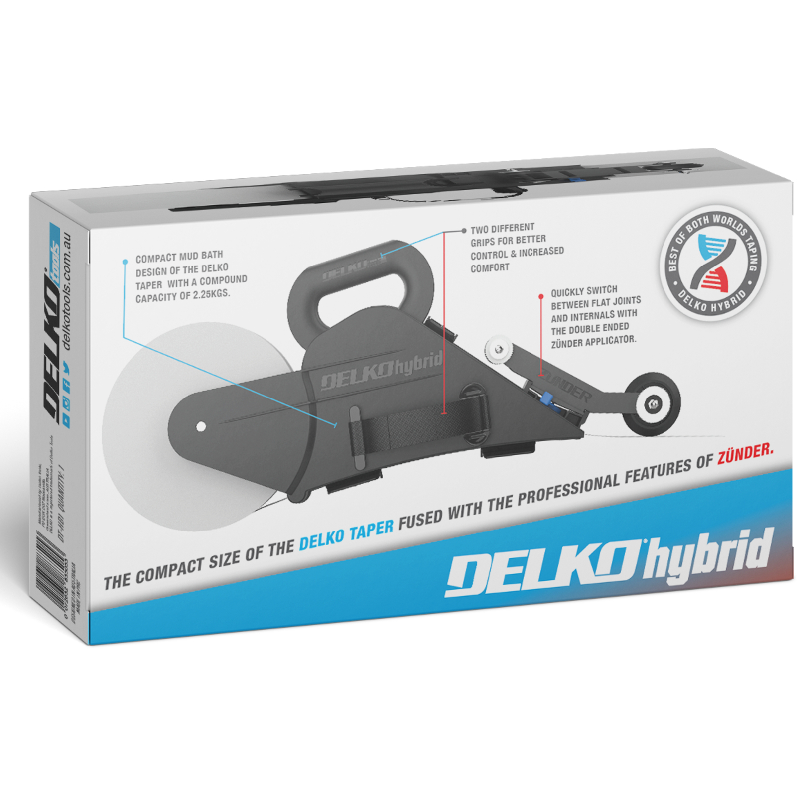 Enduiseur de bandes Delko Hybrid L'OUTIL PARFAIT - 3014000