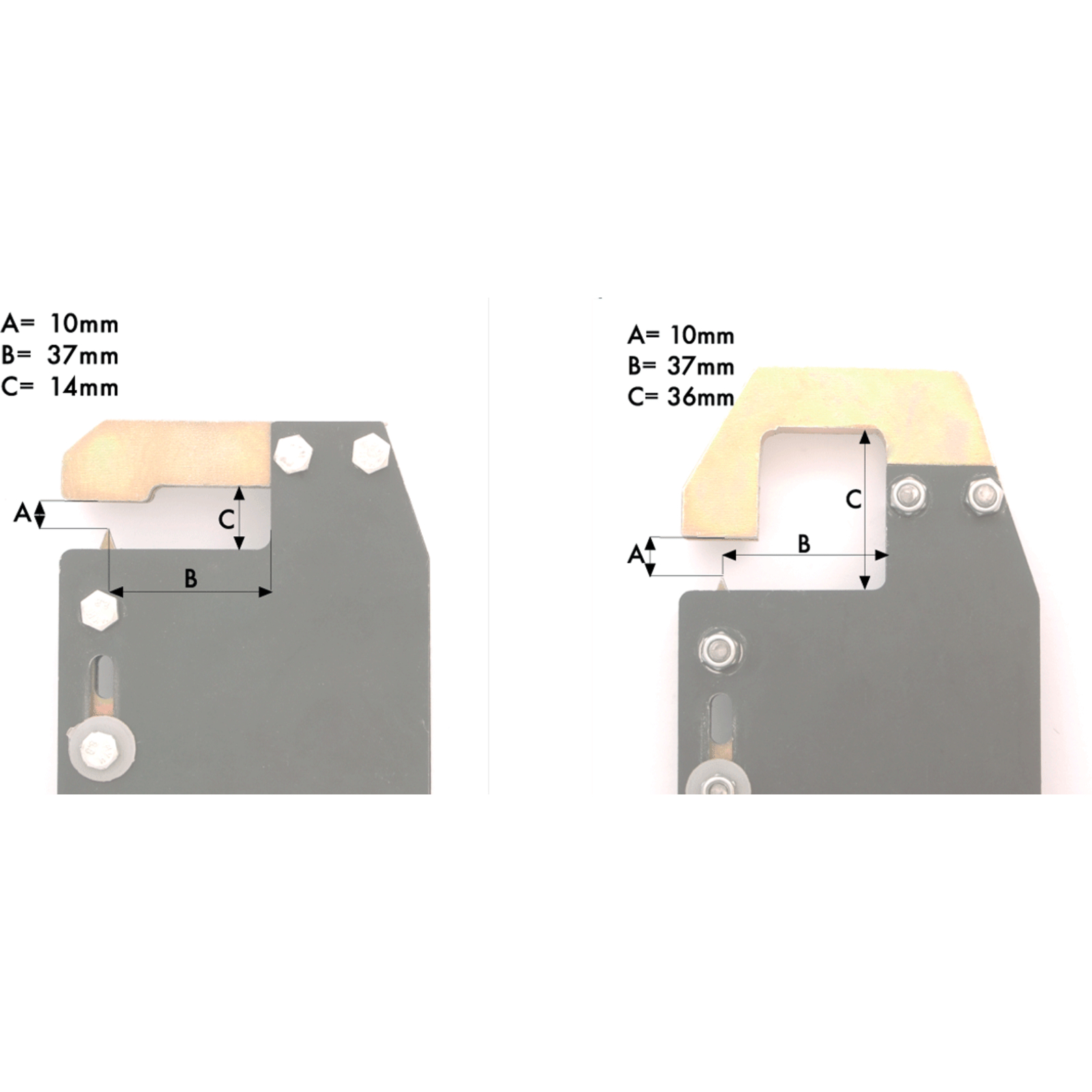 Pince à sertir rails et montants - 1 main Taille 270 mm L'OUTIL PARFAIT - 3015000