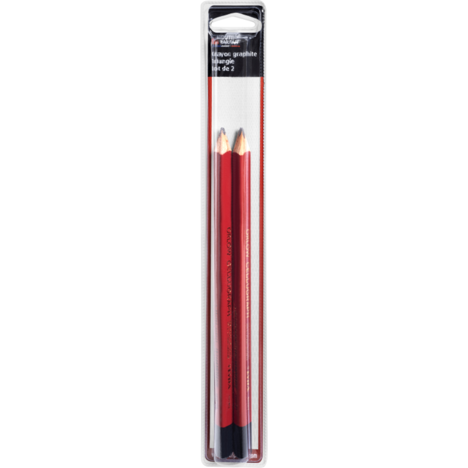 Crayon Graphite triangle Taille 24 cm Lot de 2 Crayons LYRA Gros diamètre L'OUTIL PARFAIT - 3123000