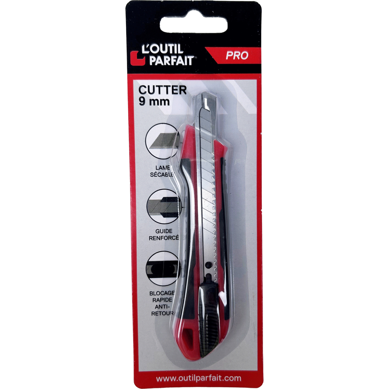 Cutter 9 mm SOFT L'OUTIL PARFAIT - 3131000