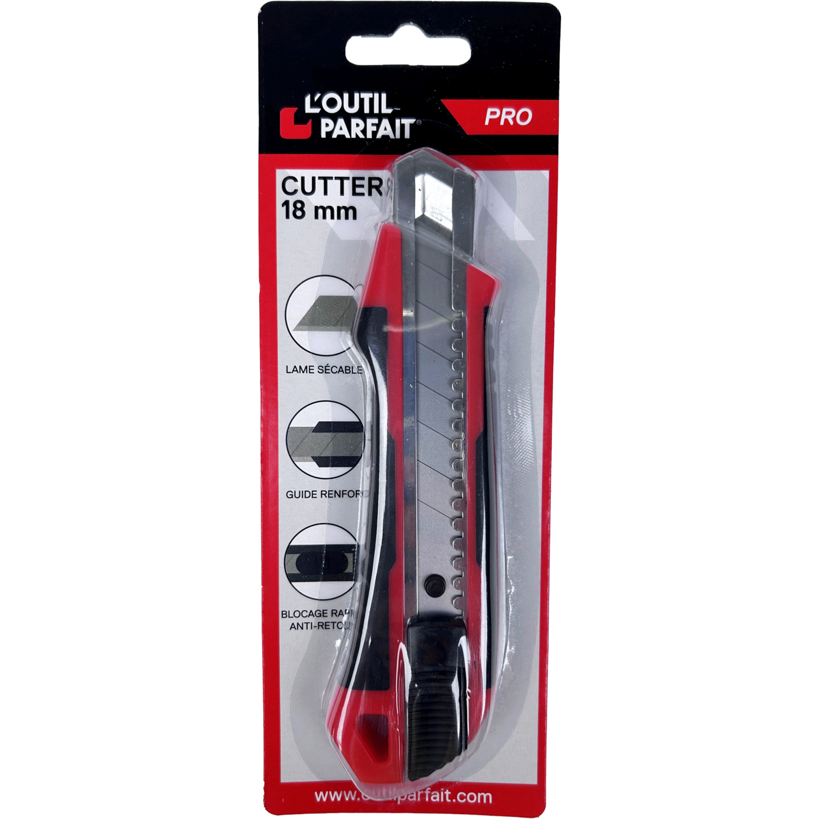 Cutter 18 mm SOFT L'OUTIL PARFAIT - 3133000