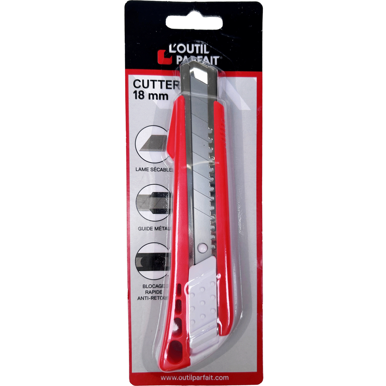 Cutter 18 mm L'OUTIL PARFAIT - 3451000