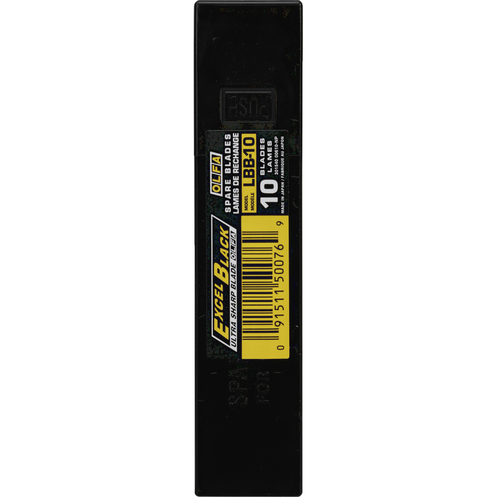 Lame Olfa noires Cutter 18 mm Conditionnement Étui 10 lames L'OUTIL PARFAIT - 4416000