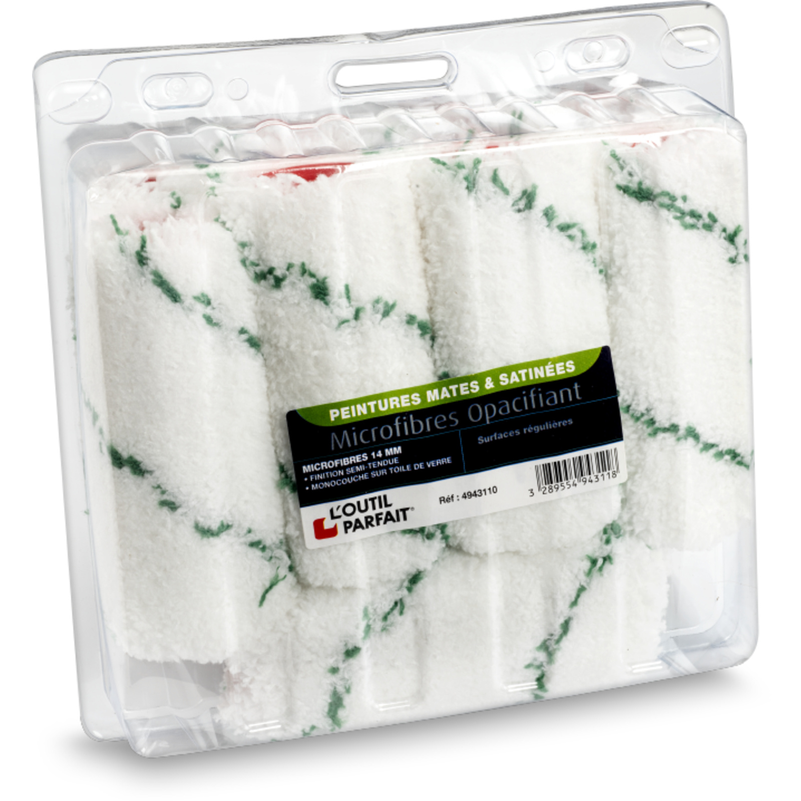 Manchon Opacifiant MicroLiss'14 Ø30 Microfibres 14 mm Taille 110 mm Boîte de 10 L'OUTIL PARFAIT - 4943110