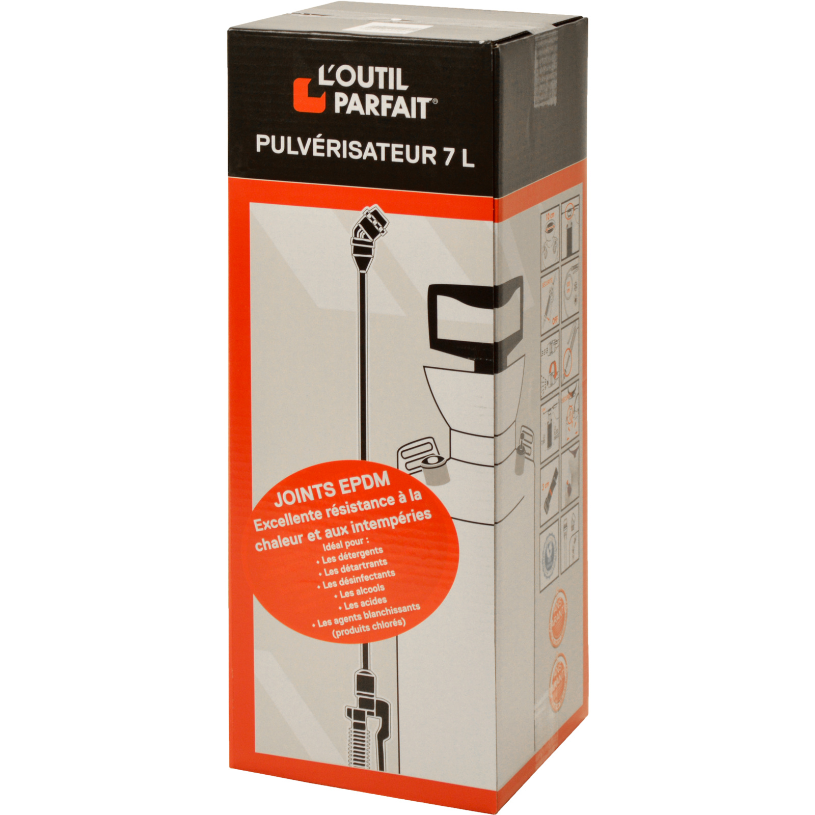 Pulvérisateur Joints EPDM 7 L L'OUTIL PARFAIT - 6115007