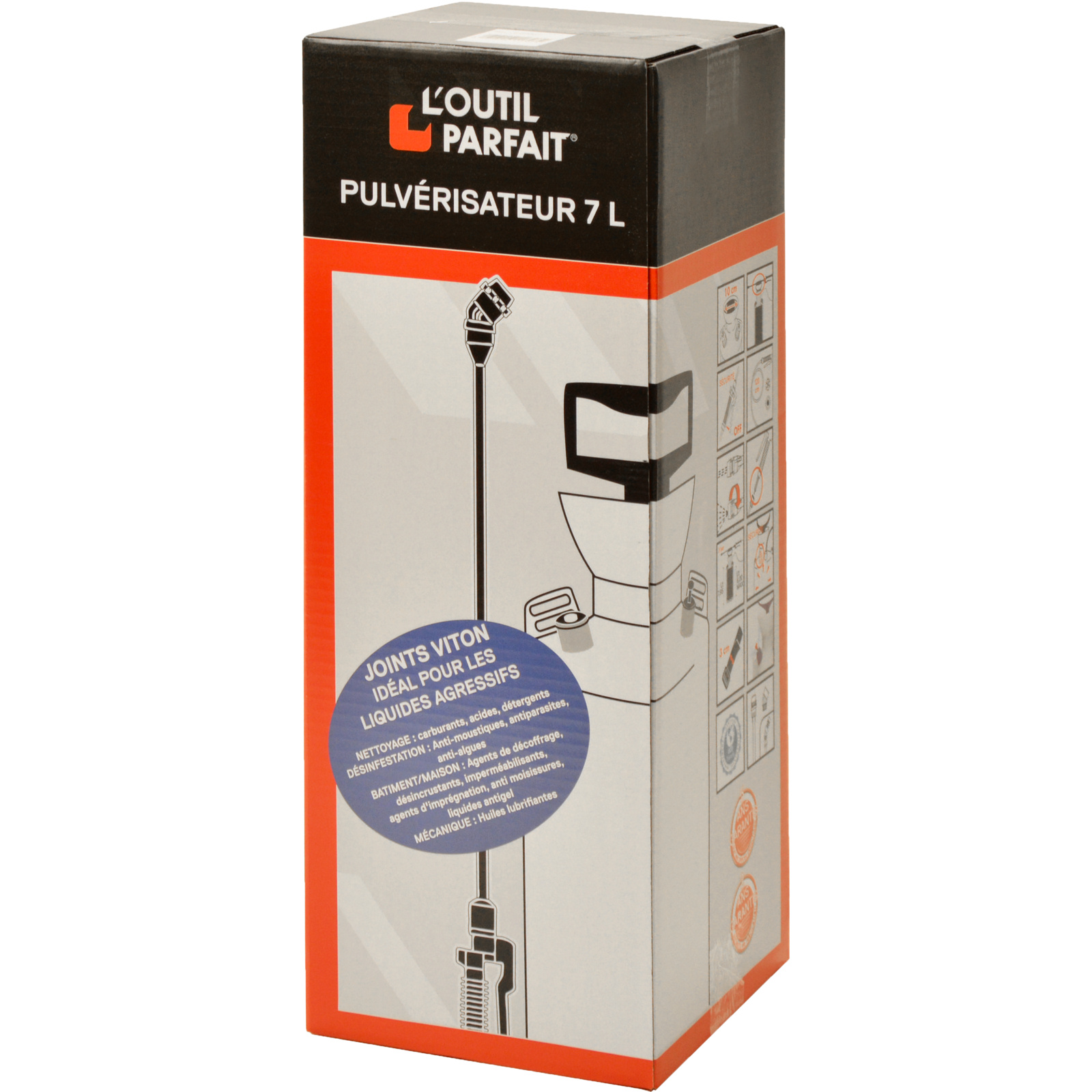 Pulvérisateur Joints Viton 7 L L'OUTIL PARFAIT - 6117007