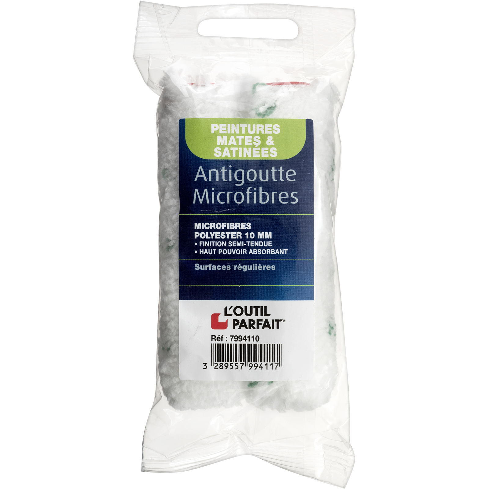 Manchon antigoutte MicroLiss'10 Microfibre polyester 10 mm Taille 110 mm Sachet de 2 L'OUTIL PARFAIT - 7994110