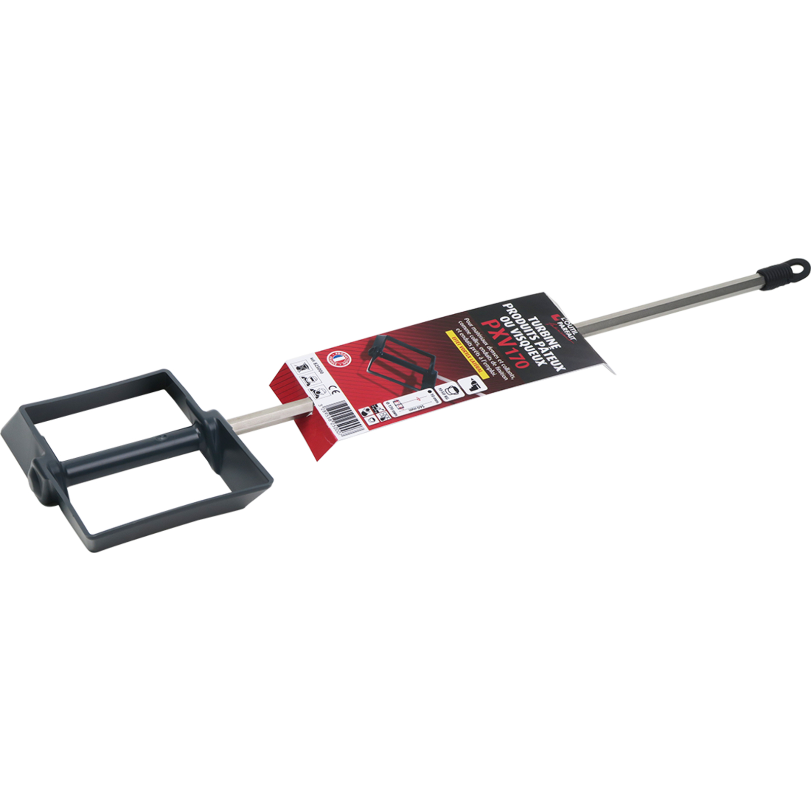 Turbine Produits en pâte Longueur 560 mm Tige Ø10mm L'OUTIL PARFAIT - 825000