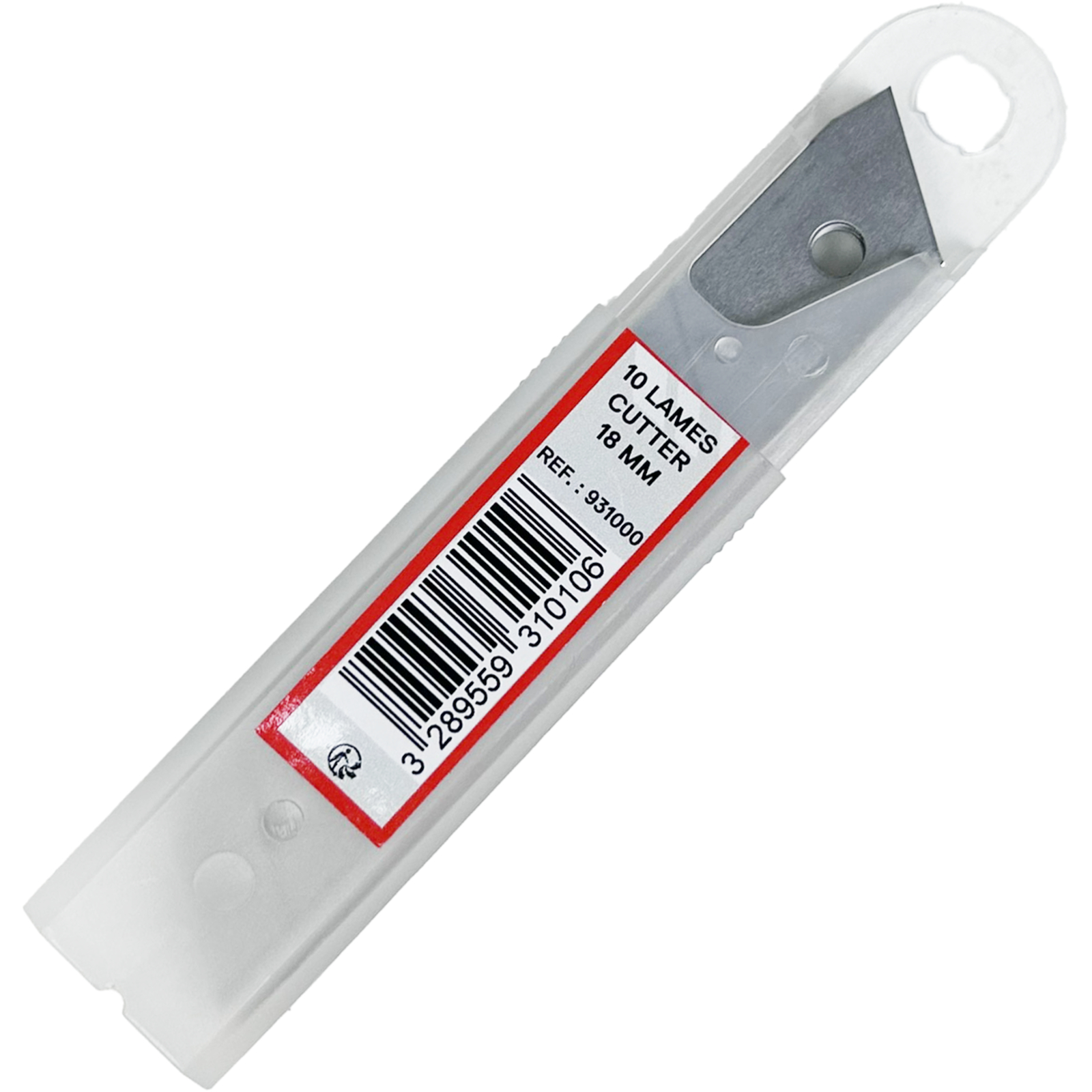 Lame standard Cutter 18 mm Lot de Étui 10 lames L'OUTIL PARFAIT - 931000