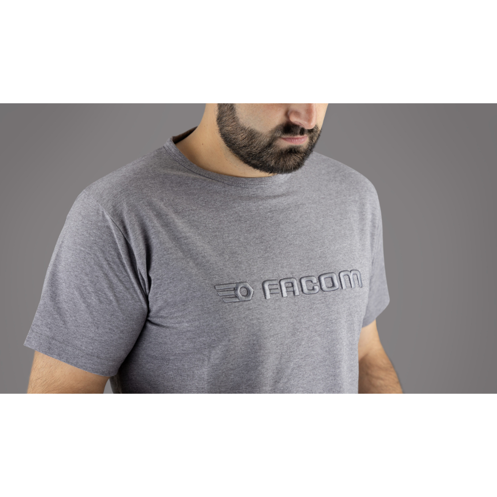 T-shirt col rond gris FACOM MC GAME - FXWW9100E