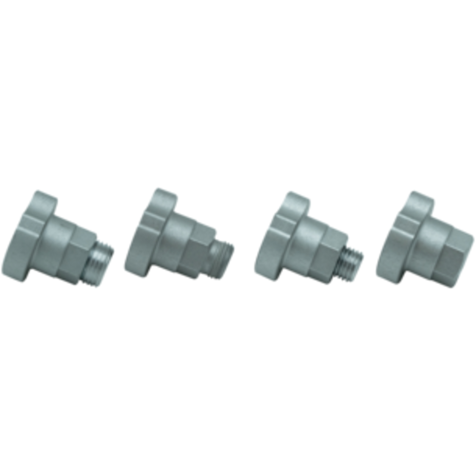 Set 4 adaptateurs godets jetables compatible avec 100% pistolets peinture Lacmé LACME - 499962