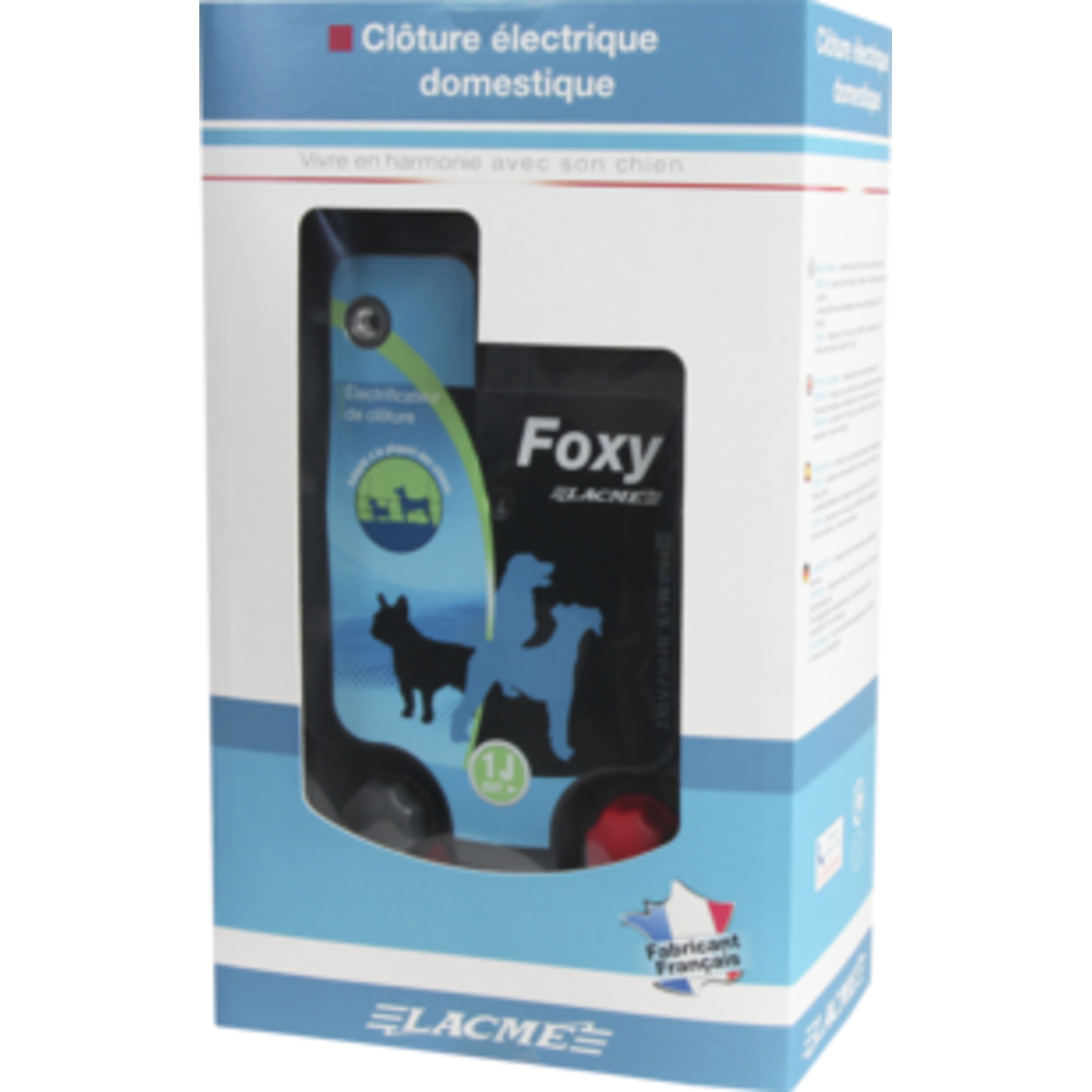 Electrificateur centrale secteur Foxy 1 Joule LACME - 605400