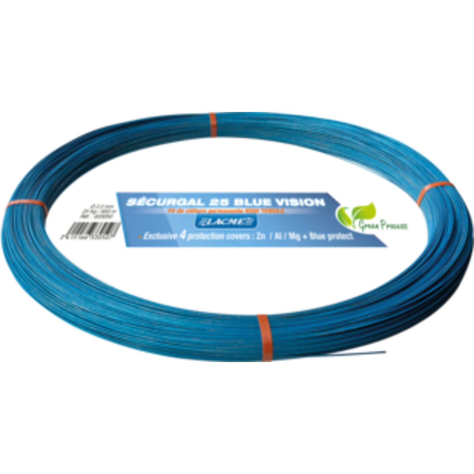 Fil securgal 25 BLUE VISION  mono brin Ø25 mm Couronne 25 kg - LACME - 633050