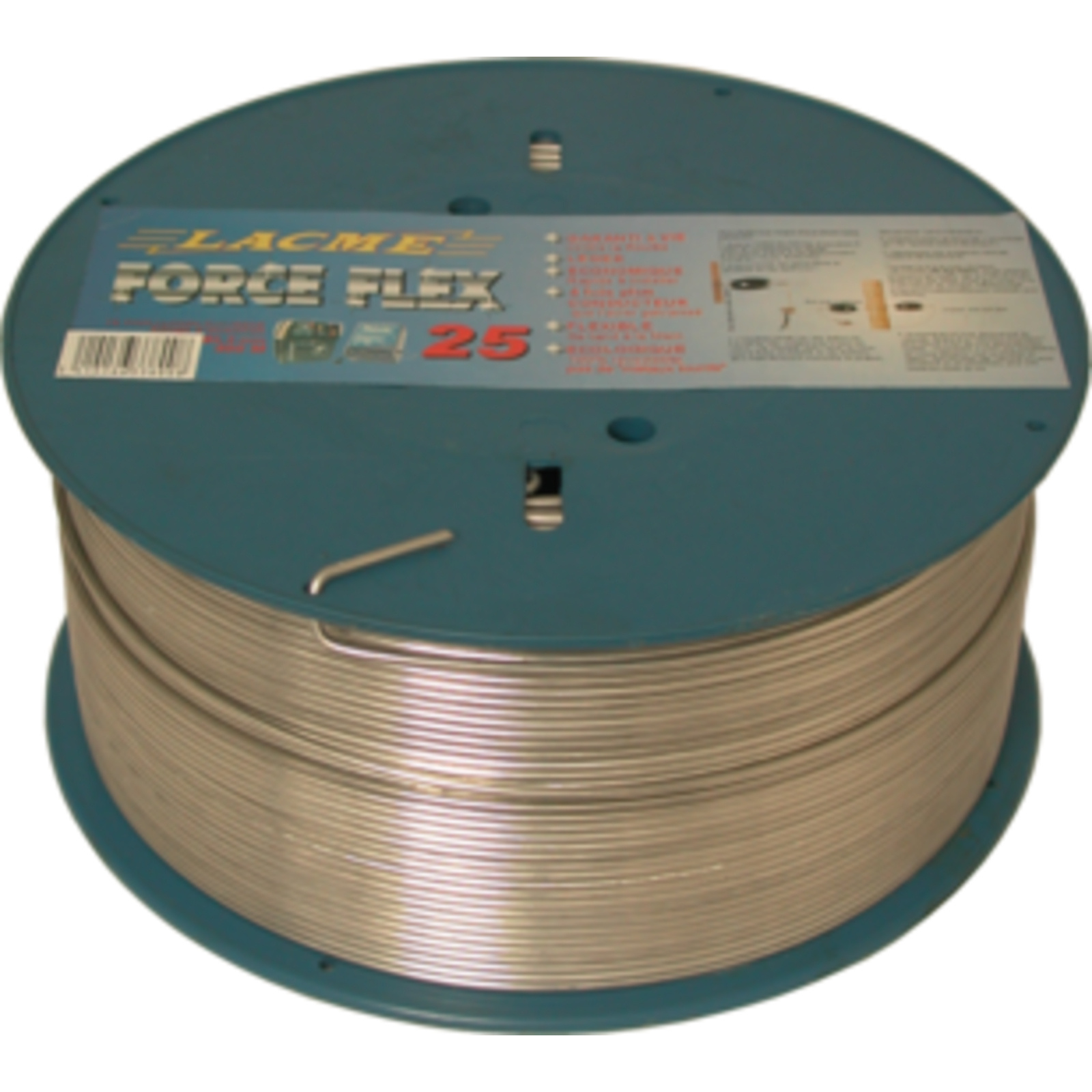 Fil forceflex 25 mono brin Ø25 mm Bobine 400 m - LACME - 633800