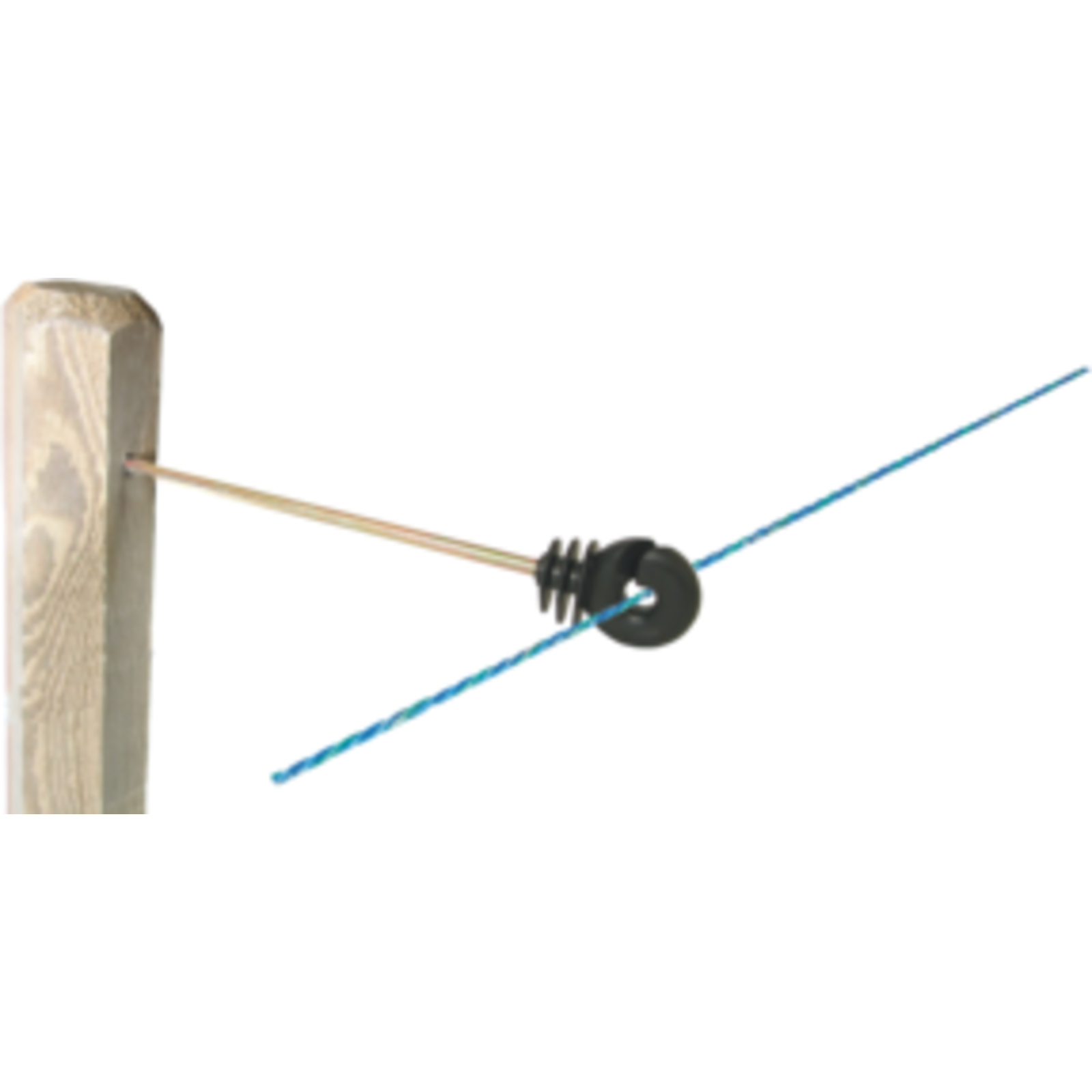 Seau de 40 Iva-lon Isolateur Ecarteur poteau bois fils - LACME - 650806