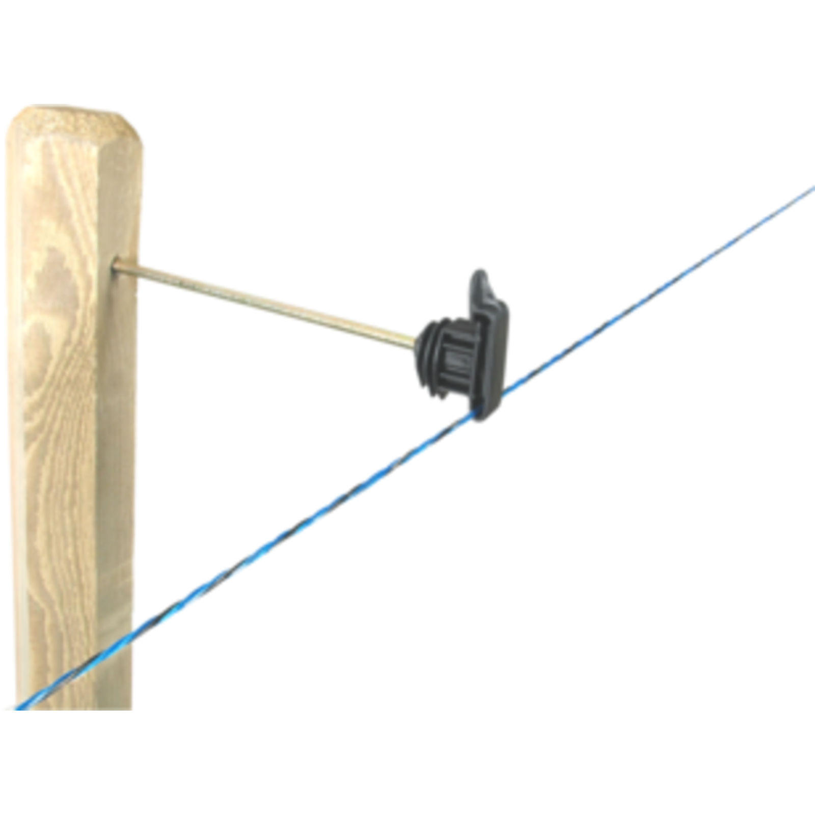 Boite de 10 Iruvis-lon Isolateur Ecarteurs poteau bois rubans - LACME - 657204