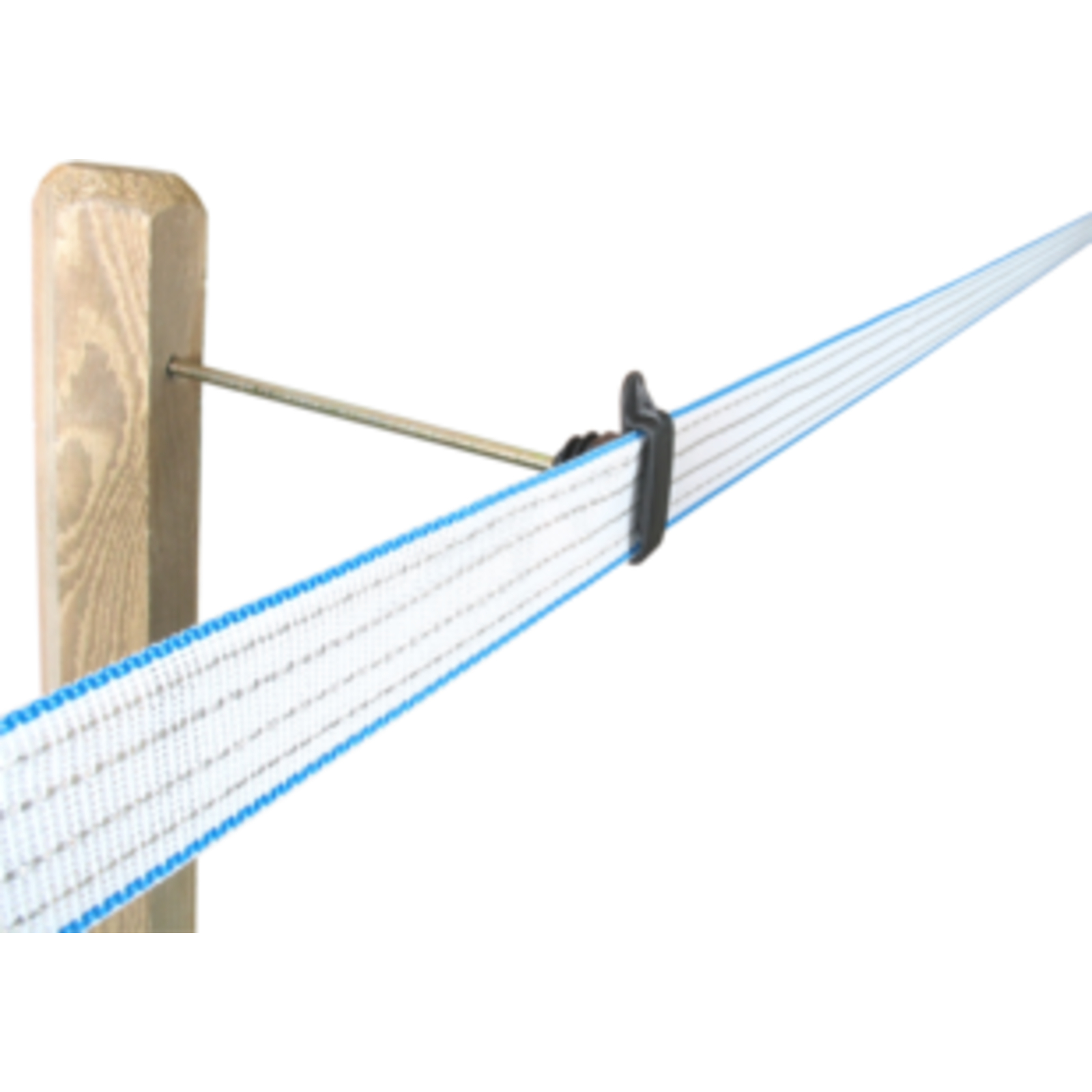 Boite de 10 Iruvis-lon Isolateur Ecarteurs poteau bois rubans - LACME - 657204