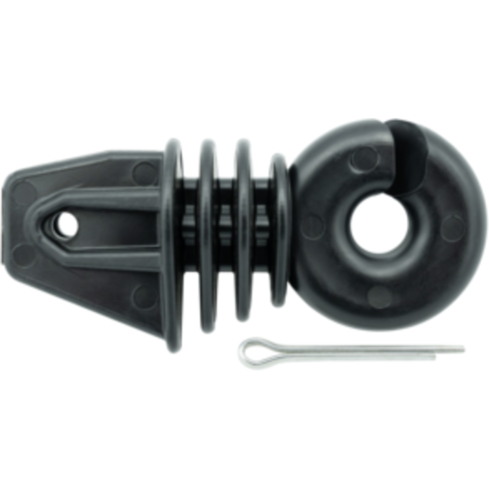 Boite de 10 Kit adap't Isolateur Piquets T métal fils - LACME - 659004