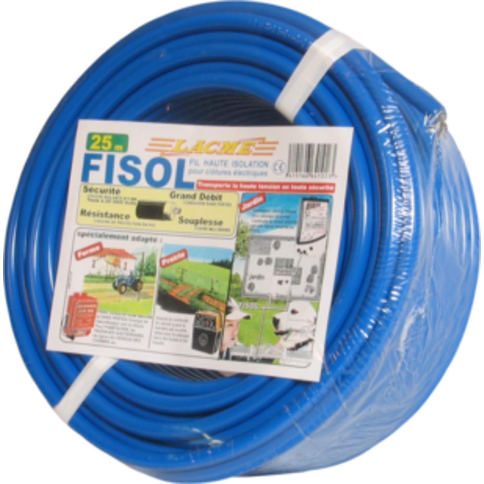 Fisol Conducteur Fils haute tension Cuivre - LACME - 664102