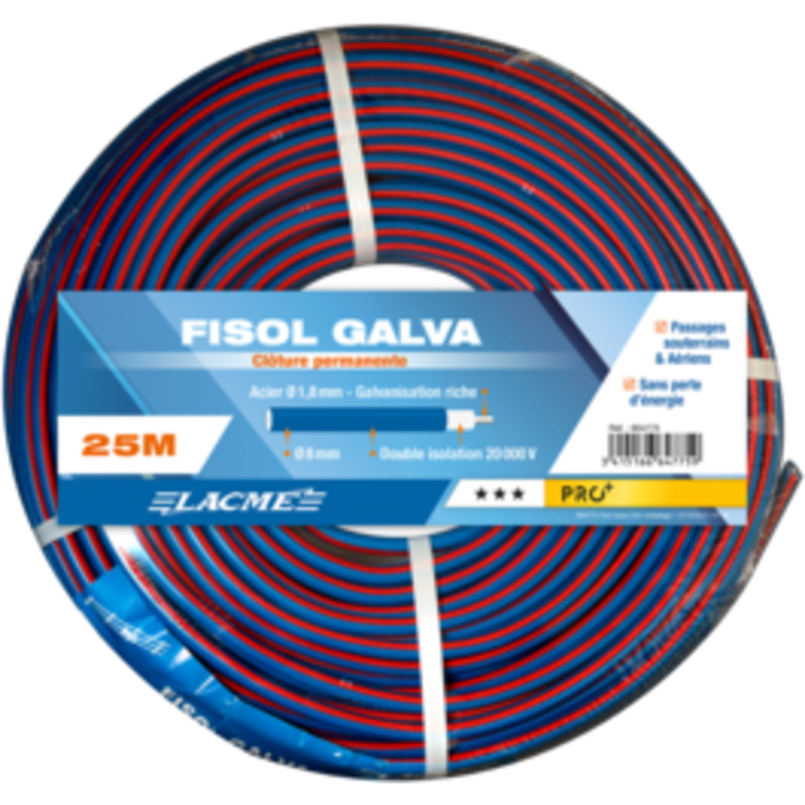 Fisol galva Conducteur Fils haute tension Galva - LACME - 664775