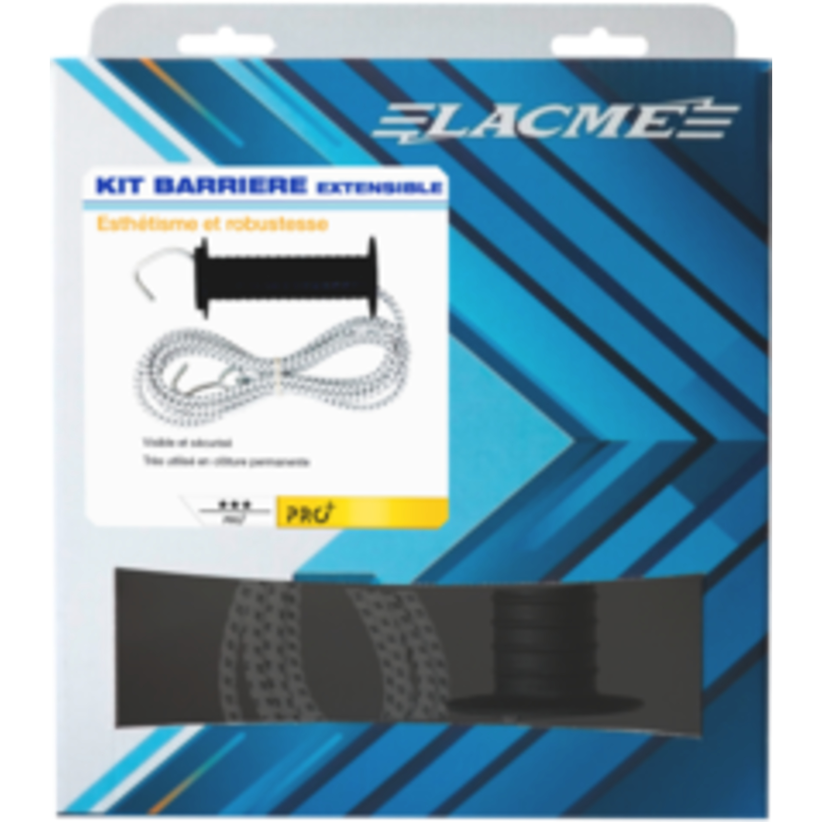Boite de 1 Kit barrière extensible Passage barrière - LACME - 665404