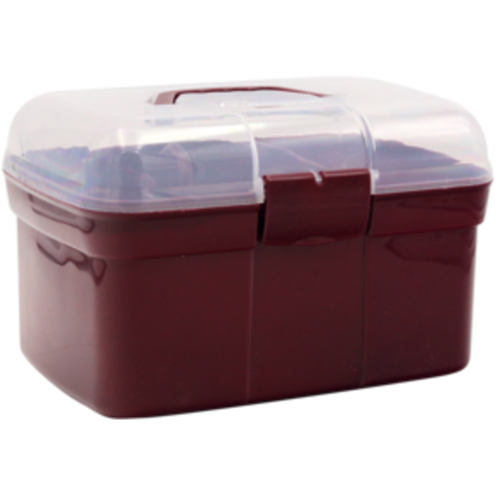 Kit box de pansage complet 6 accessoires bordeaux LACME - 826900