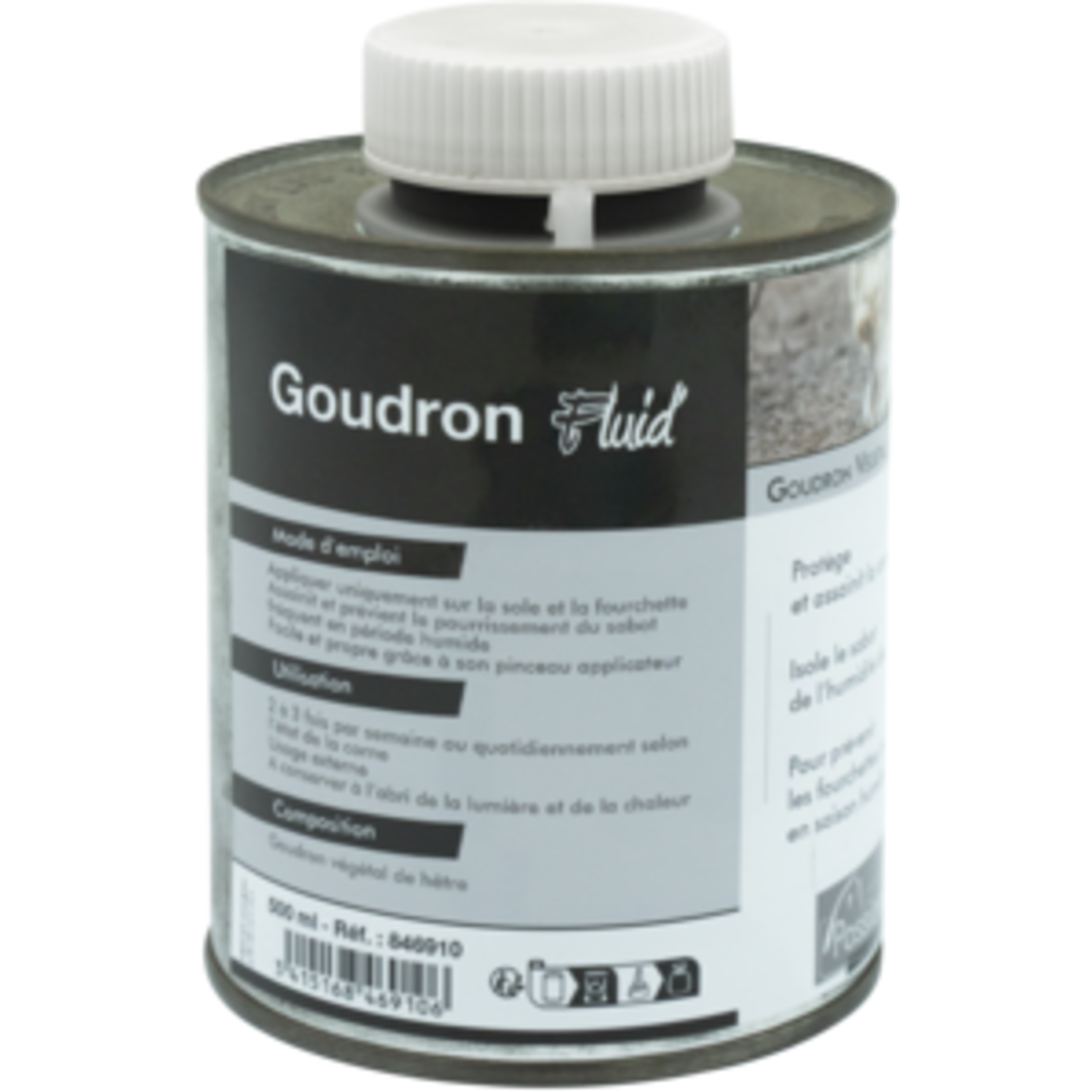 Soin des pieds Goudron Fluid' En Flacon Avec Pinceau Applicateur LACME - 846910