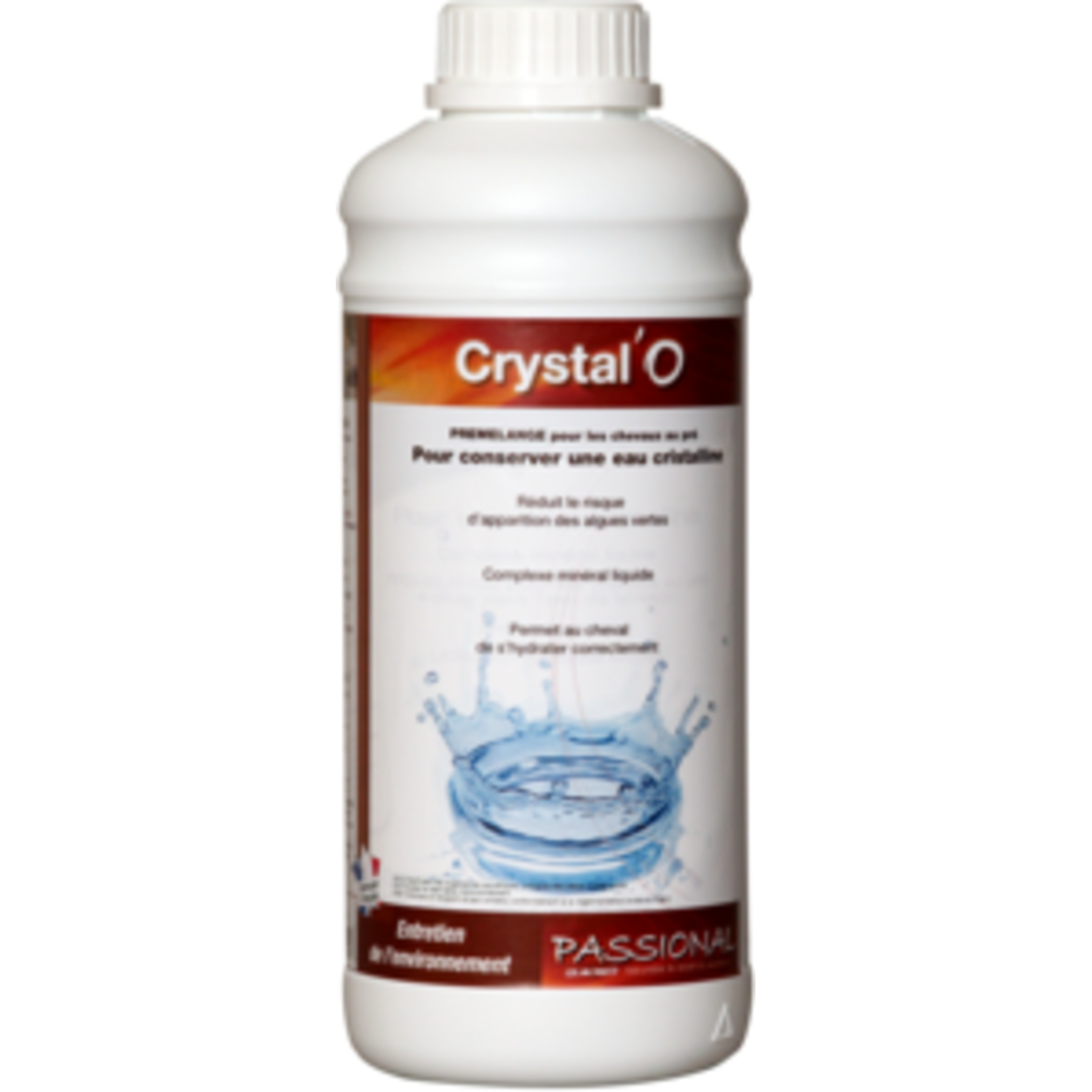 Anti-algues crystal'O En Bouteille 1 L LACME - 850920