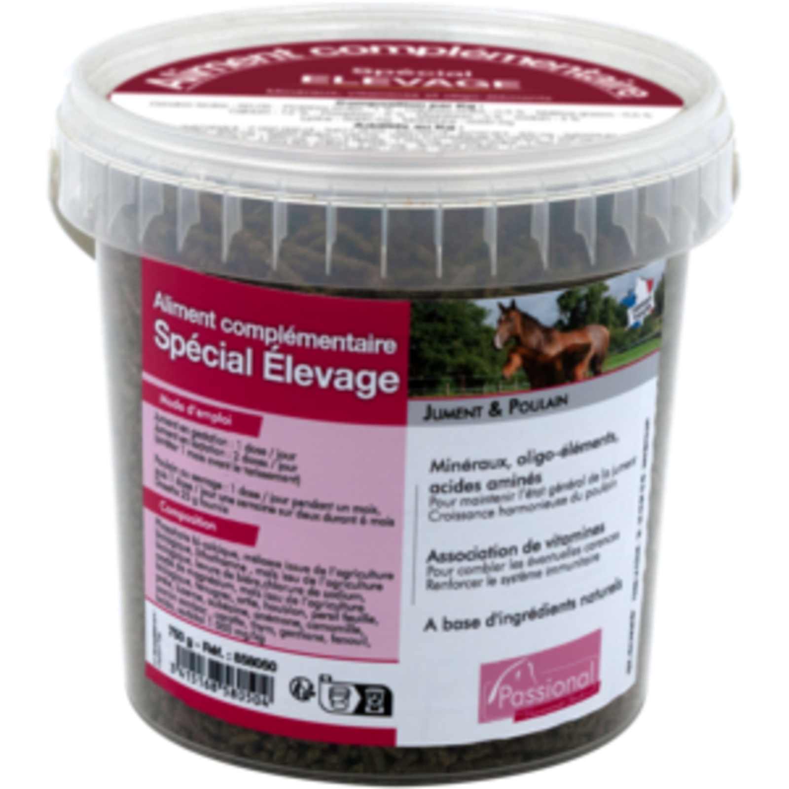 Complément Alimentaire Élevage En Seau 750 G LACME - 858050