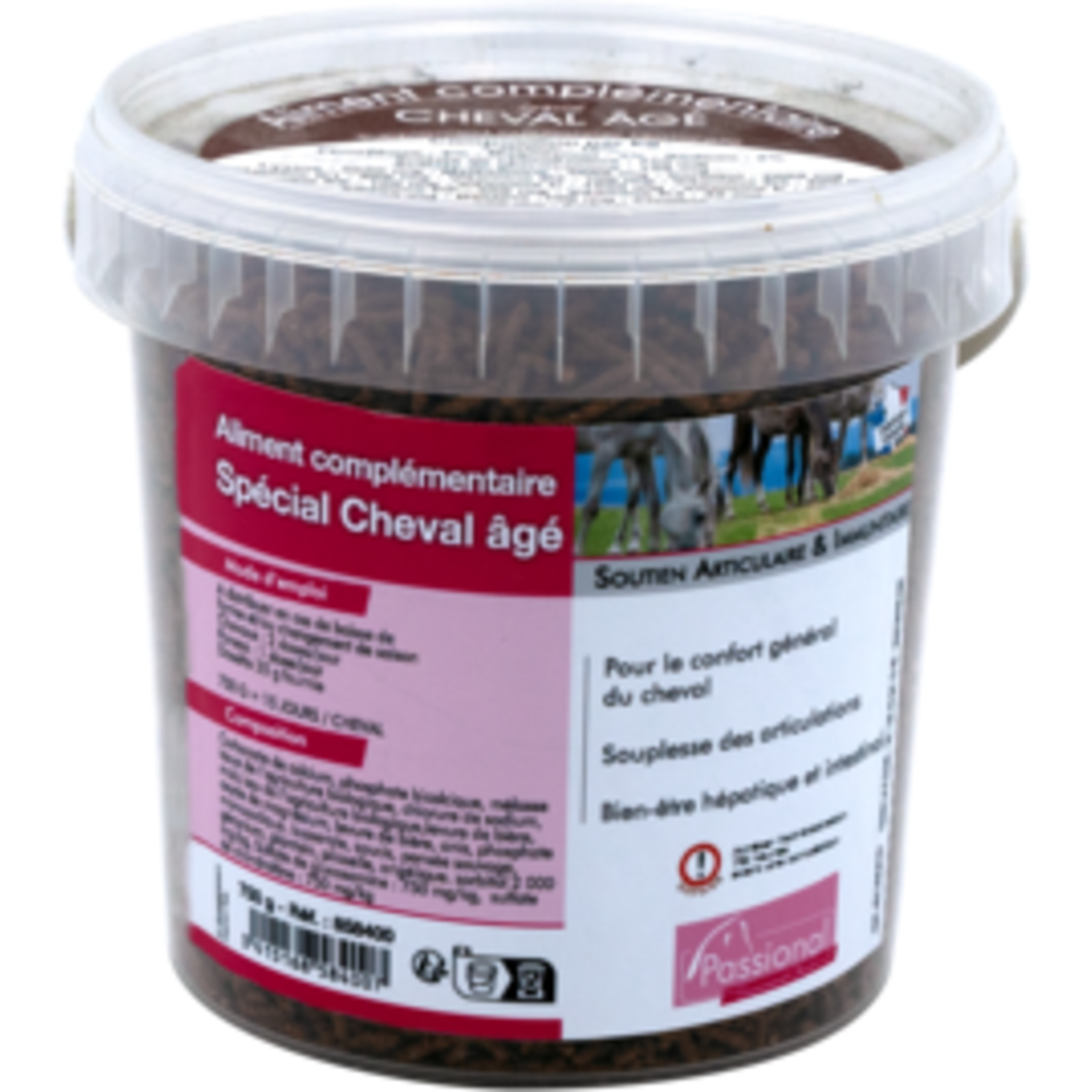 Complément Alimentaire Cheval Agé En Seau 750 G LACME - 858400