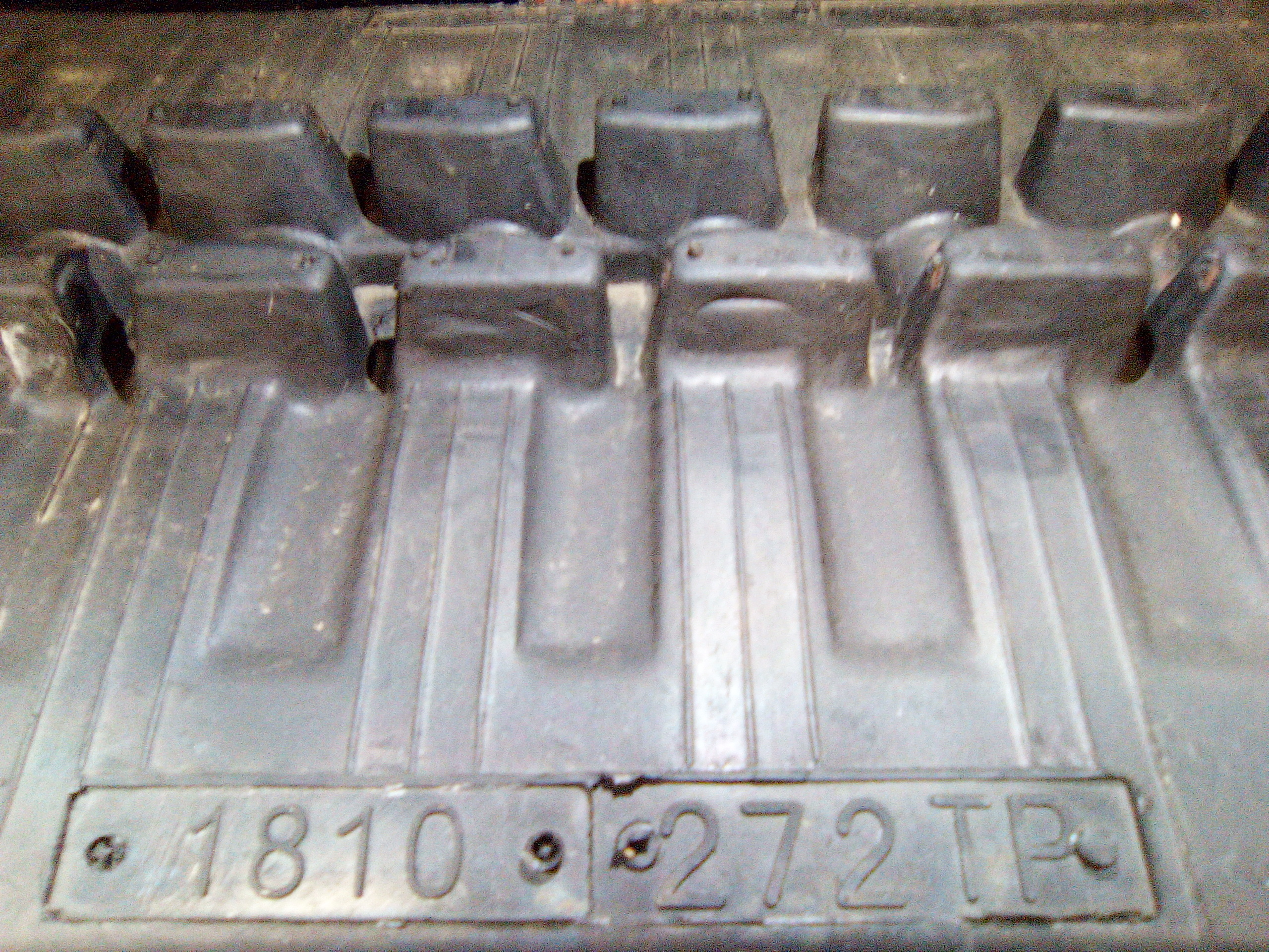 Chenille Caoutchouc mini pelle Toptrack 300x52,5x86n - Rt300x525x86n