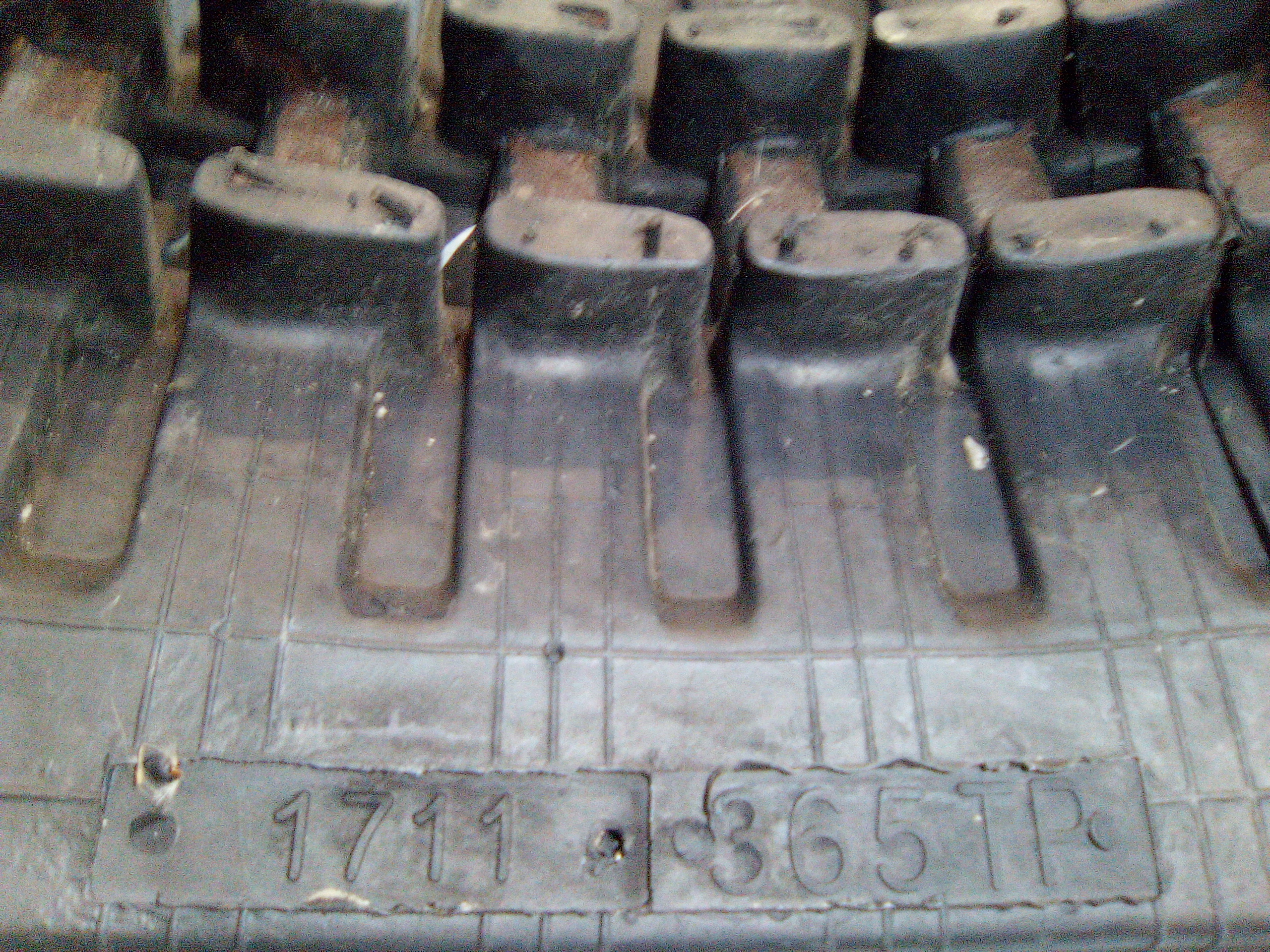 Chenille Caoutchouc mini pelle Toptrack 300x52,5x86w - Rt300x525x86w