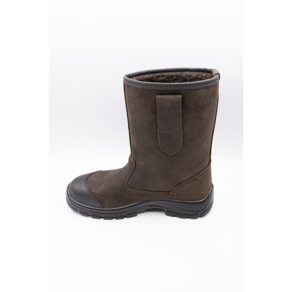Bottes de sécurité URANUS fourrées en cuir S3S HI CI SC LG SR FO - LEVAC