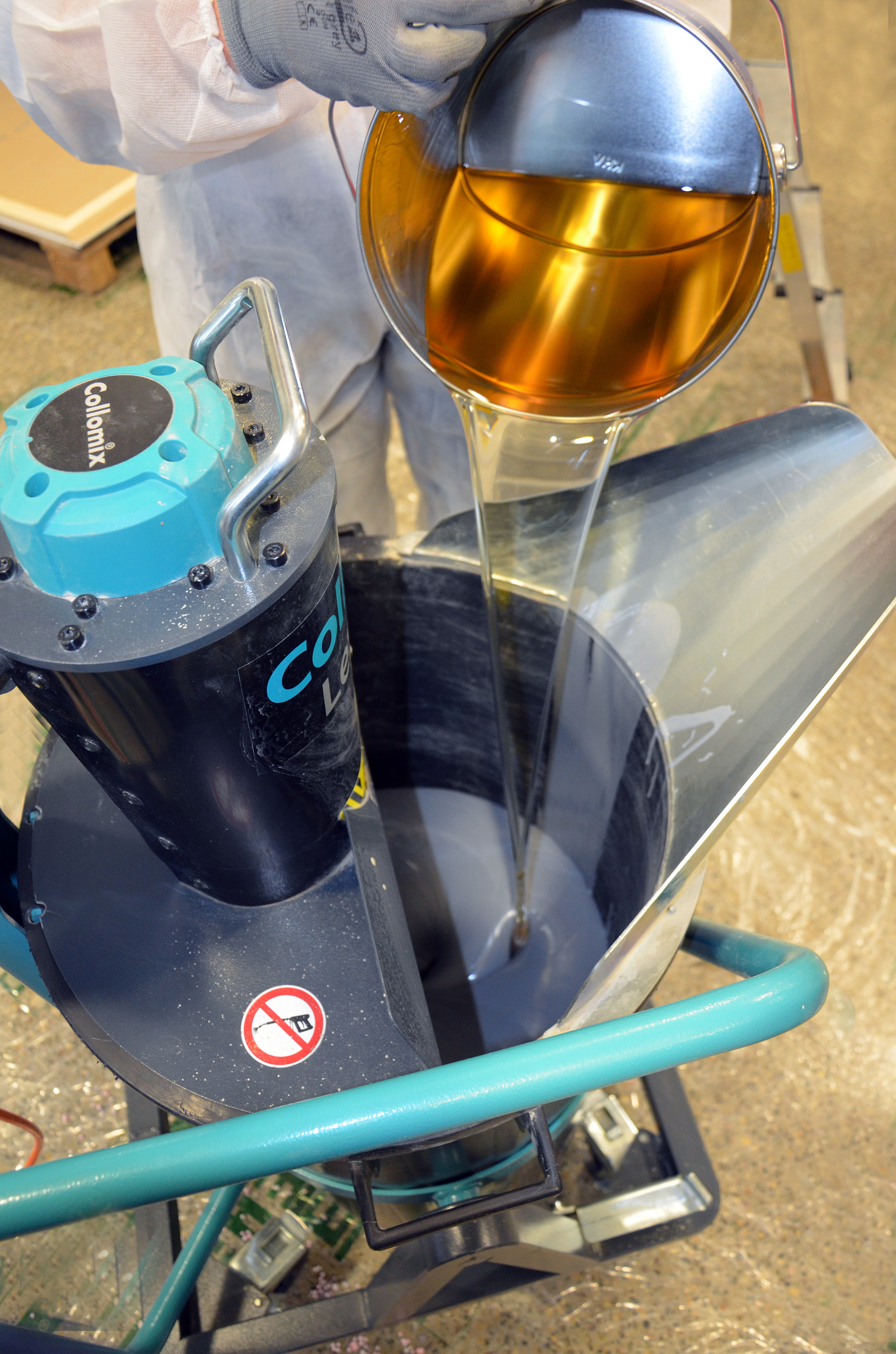 Mélangeur Mobile de Matériaux Fluides LevMix - COLLOMIX - 37102