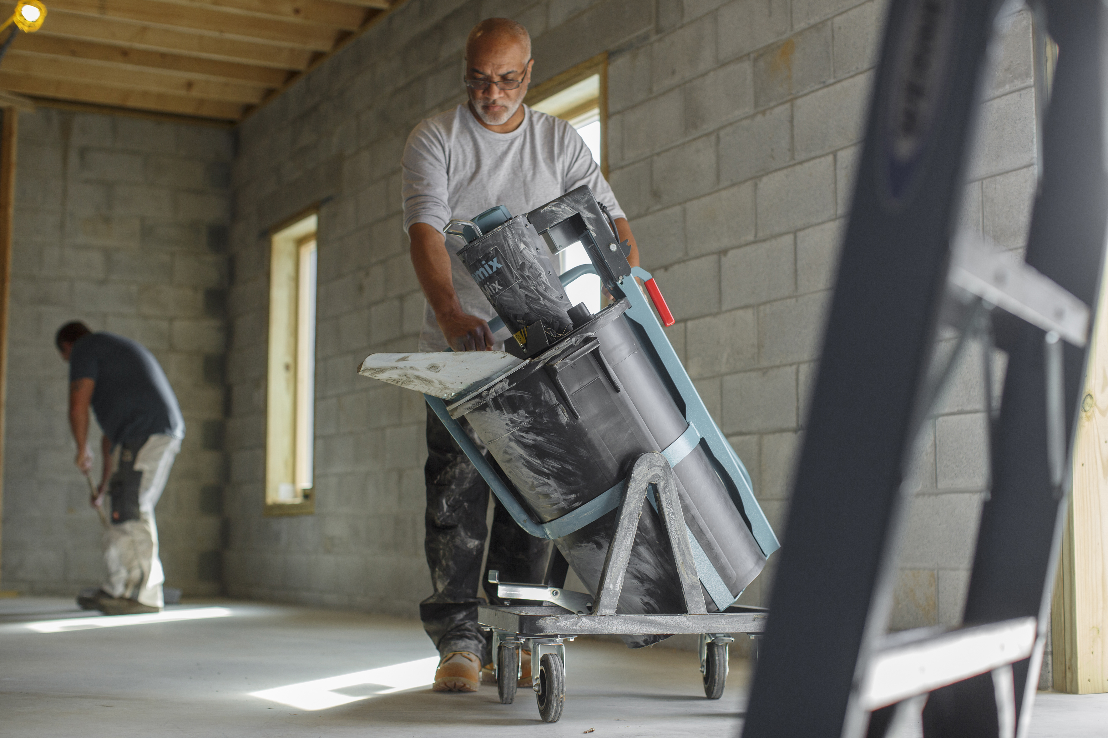 Mélangeur Mobile de Matériaux Fluides LevMix - COLLOMIX - 37102