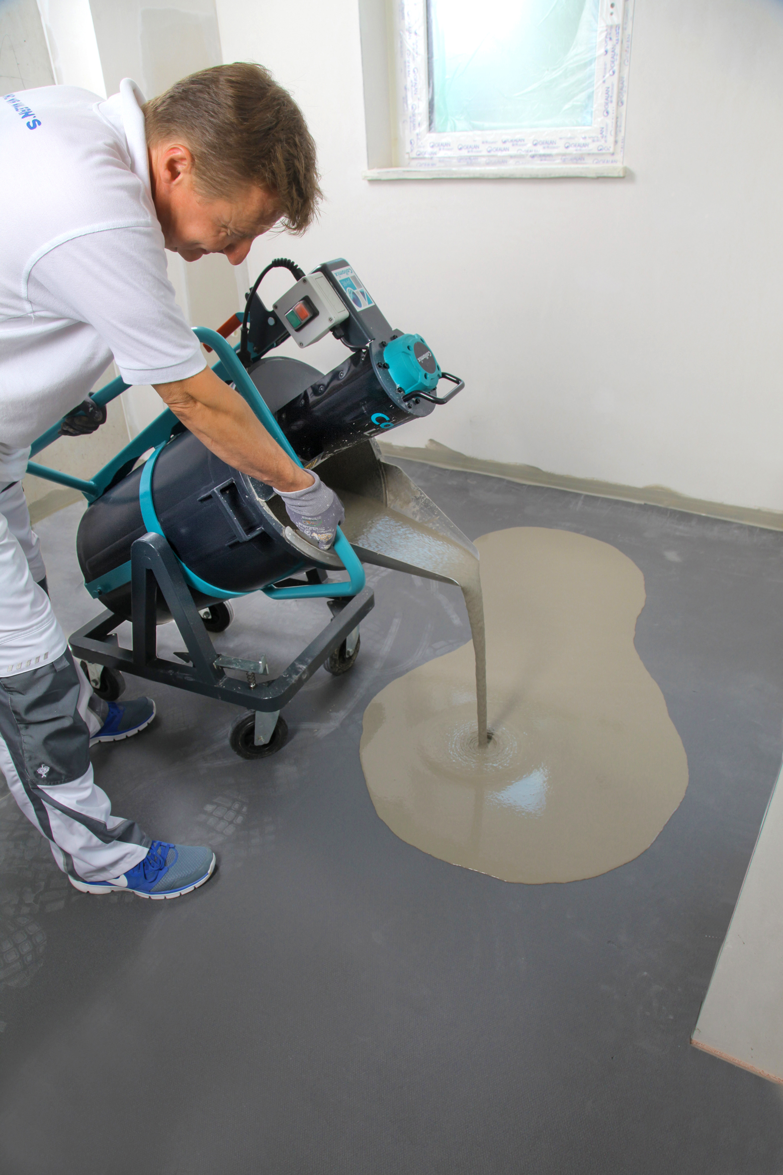 Mélangeur Mobile de Matériaux Fluides LevMix - COLLOMIX - 37102