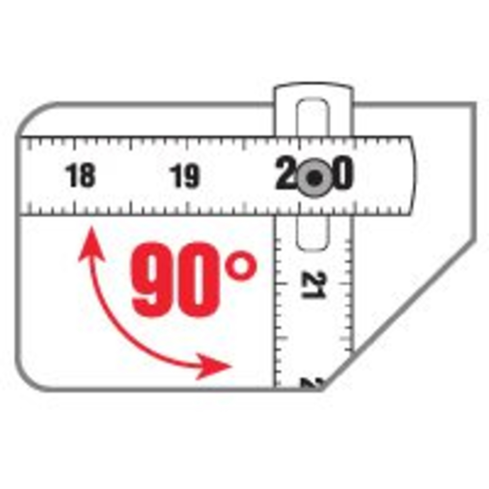 1 Mètre – Fibre De Verre Avec Tige Extensible METRICA - 20136